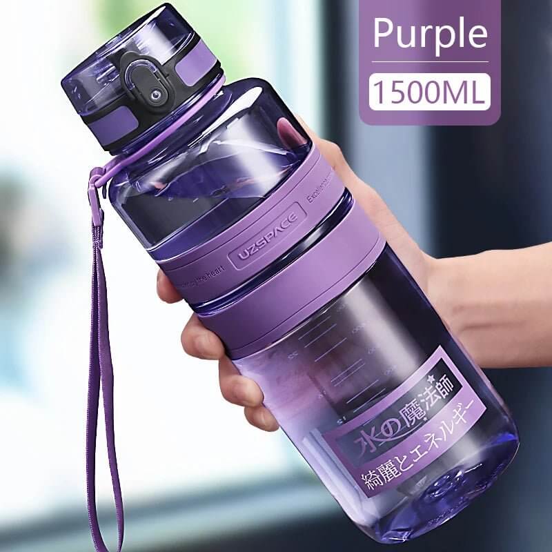 Portable Shaker Bottle with BPA - Free Plastic