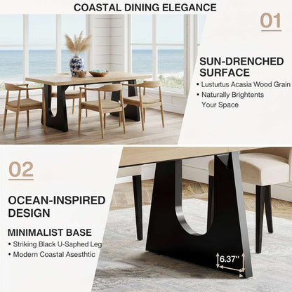 Oak_Black_8-Seat_Table_with_70.9-inch_oak_top_and_black_U-base (feature callout)