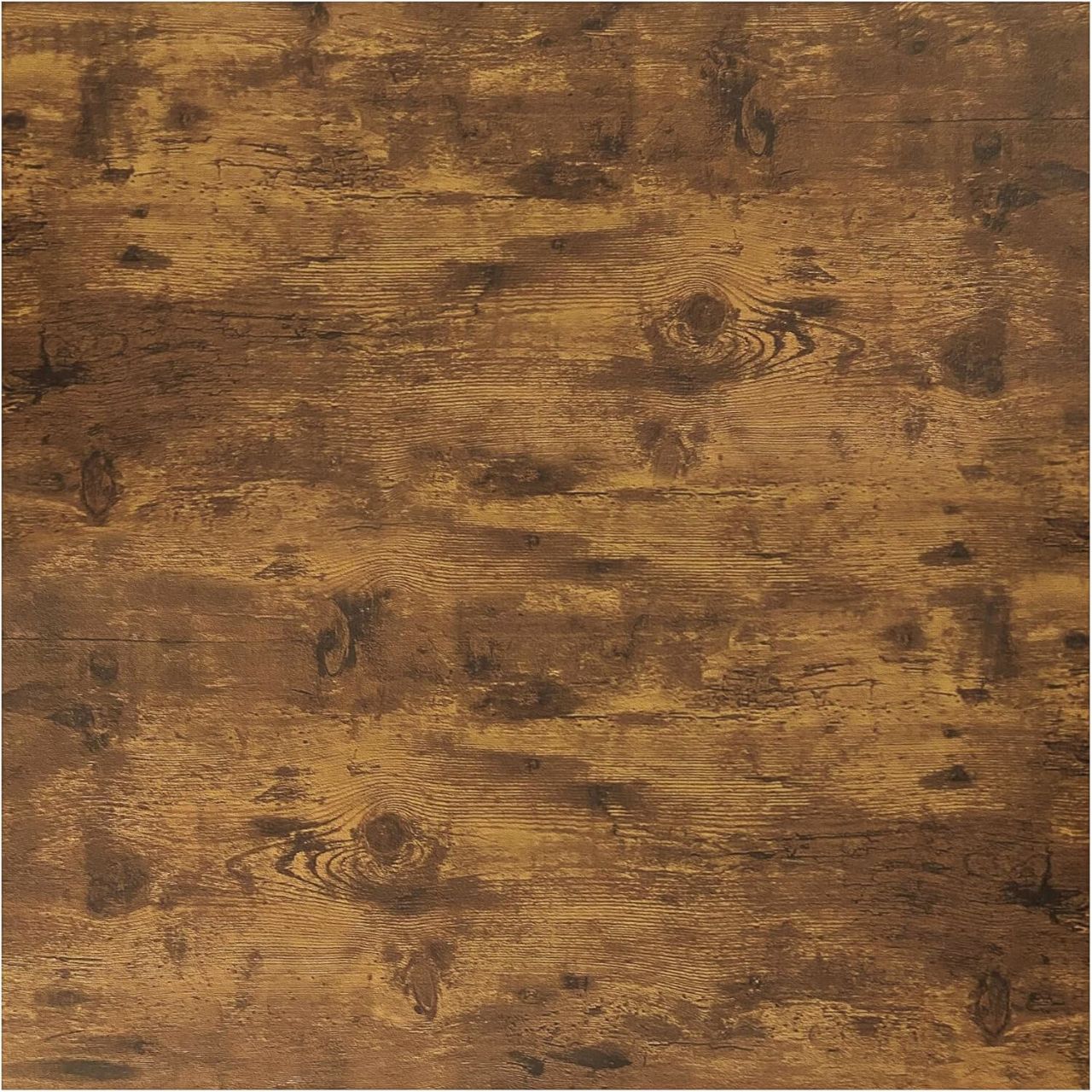Rustic barn wood finish surface with weathered planks and knots.