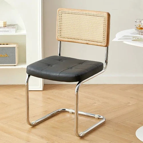 Wooden Dining Chair with Backrest