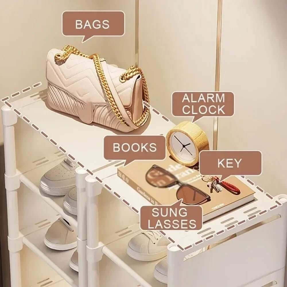 Stackable Shoe Rack for Closet