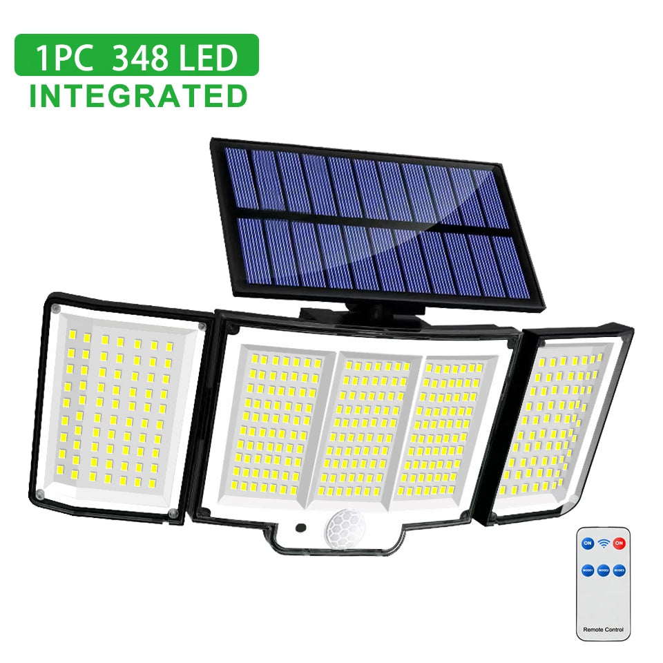 IP65 Waterproof Solar Security Light with Remote