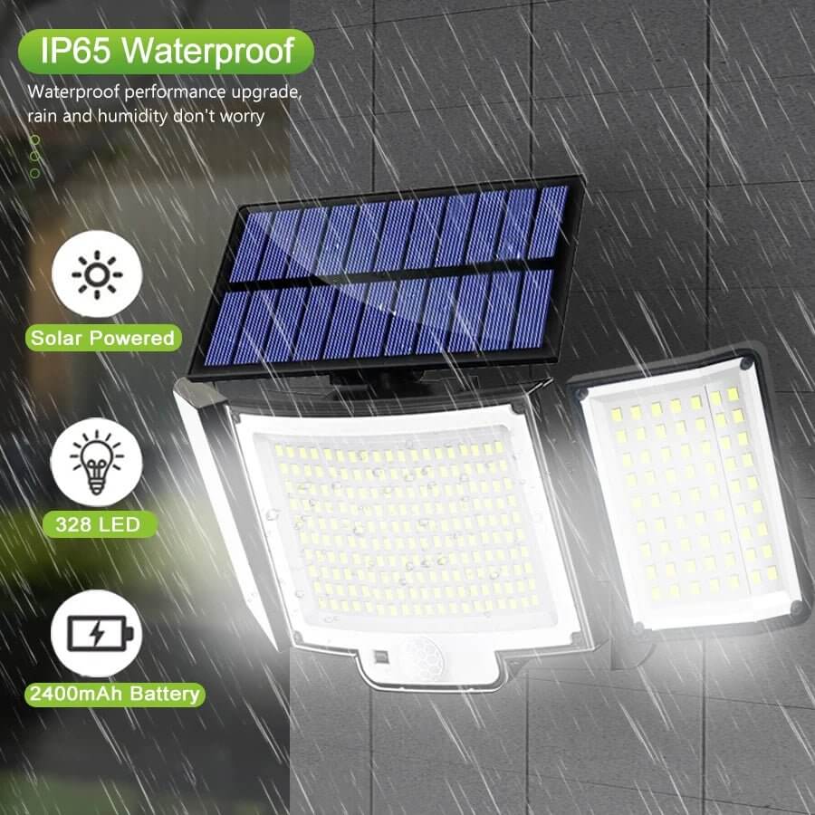 IP65 Waterproof Solar Security Light with Remote