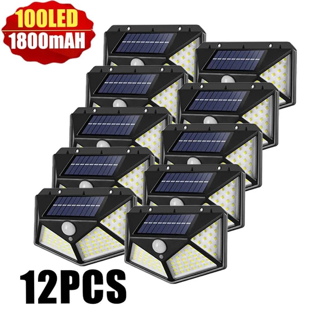 Waterproof Solar Wall Lamps with Motion Sensor