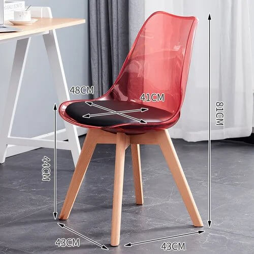 Transparent Acrylic Dining Chairs