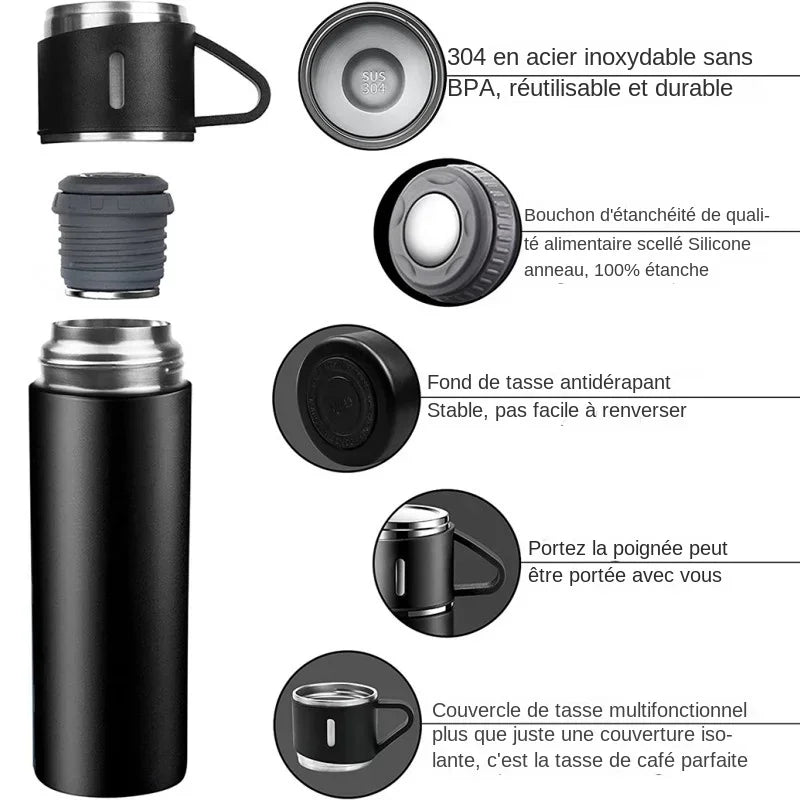 Stainless Steel Thermos Flask for Office