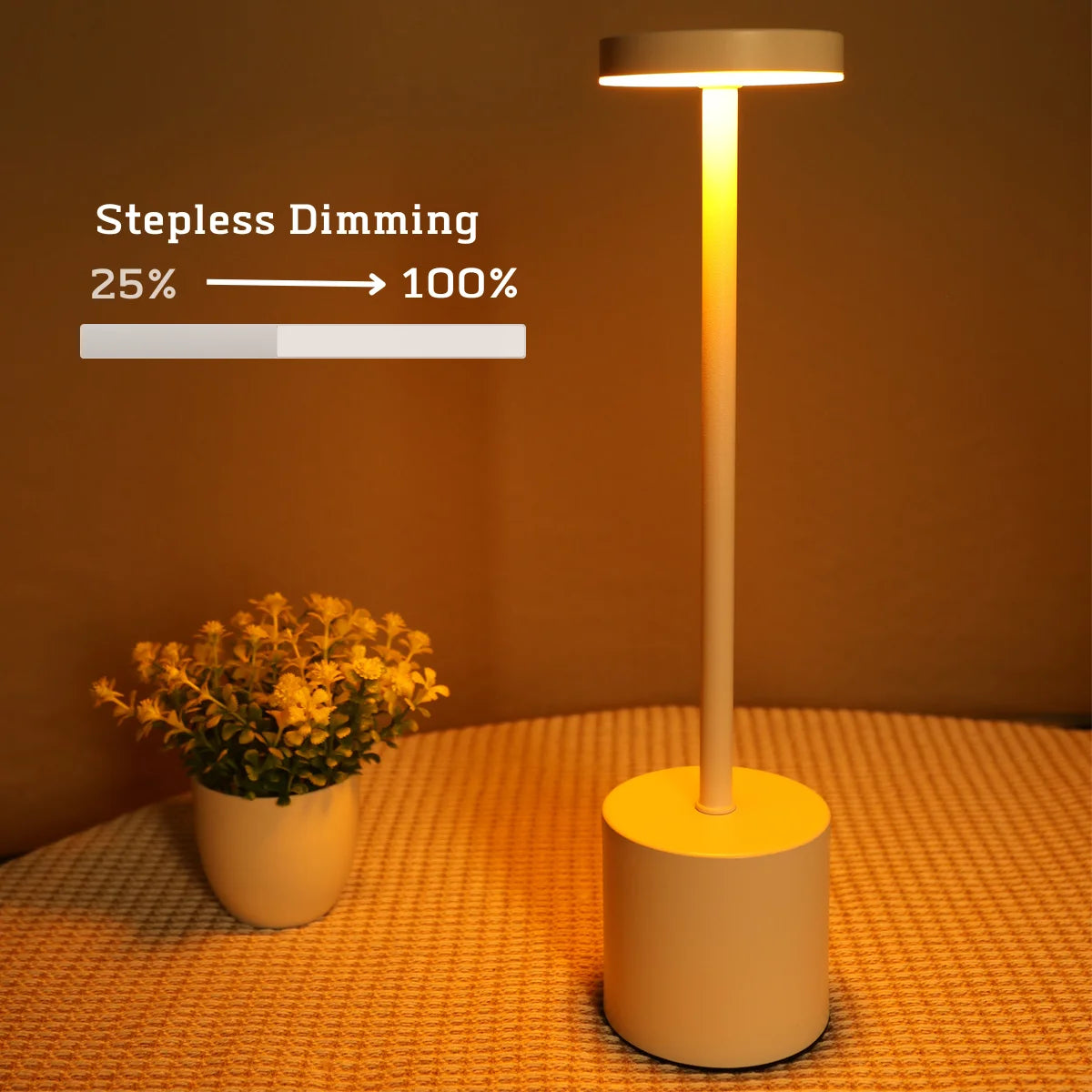 Modern Style LED Desk Light with Adjustable Brightness