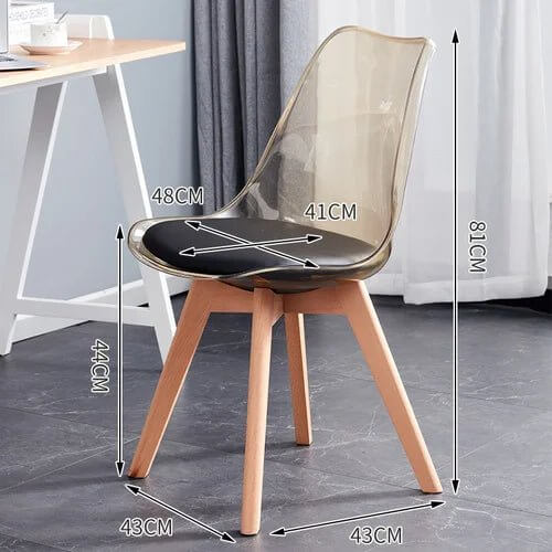 Transparent Acrylic Dining Chairs