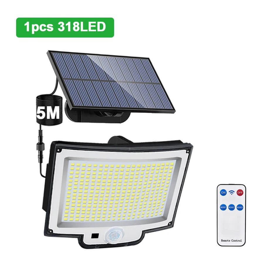 IP65 Waterproof Solar Security Light with Remote