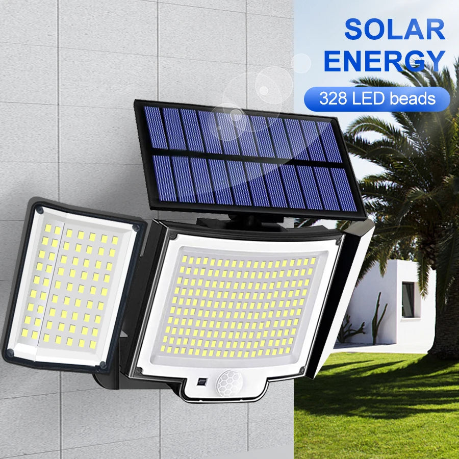 IP65 Waterproof Solar Security Light with Remote