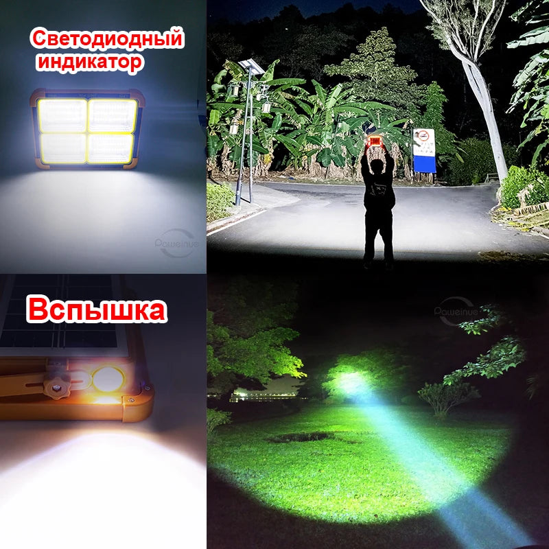 High-Capacity LED Lantern with Multiple Functions