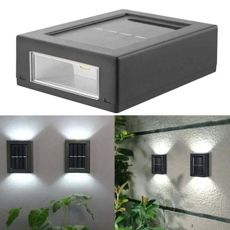 Up and Down Solar Wall Lights for Patio