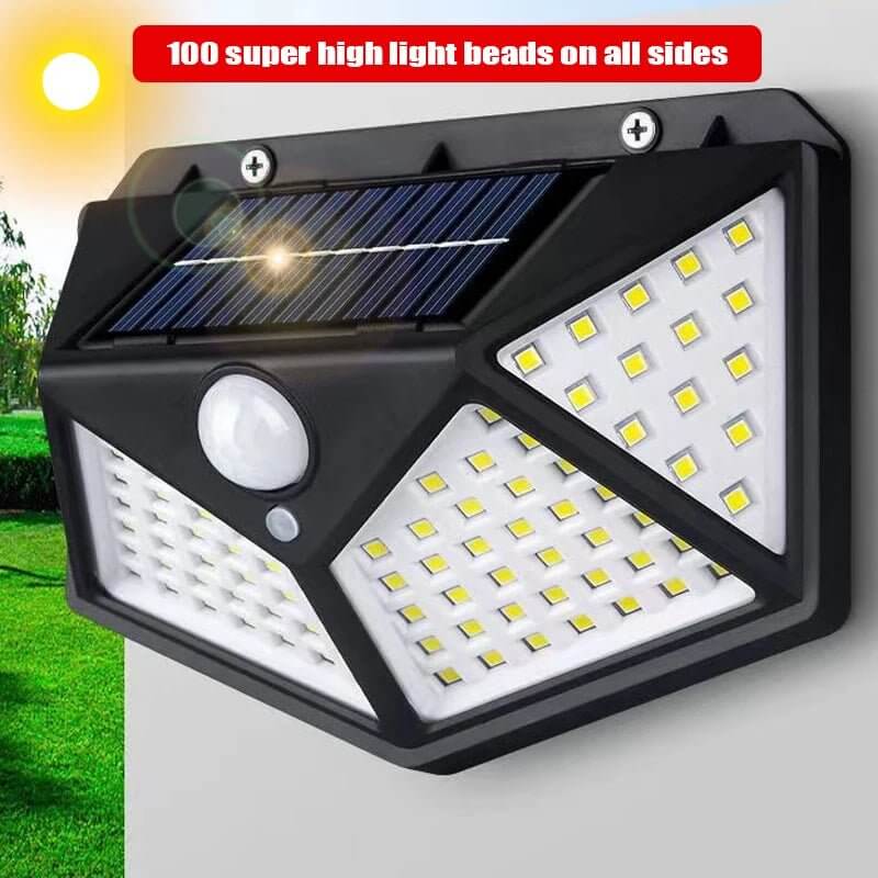 Waterproof Solar Wall Lamps with Motion Sensor - exterior lights for house