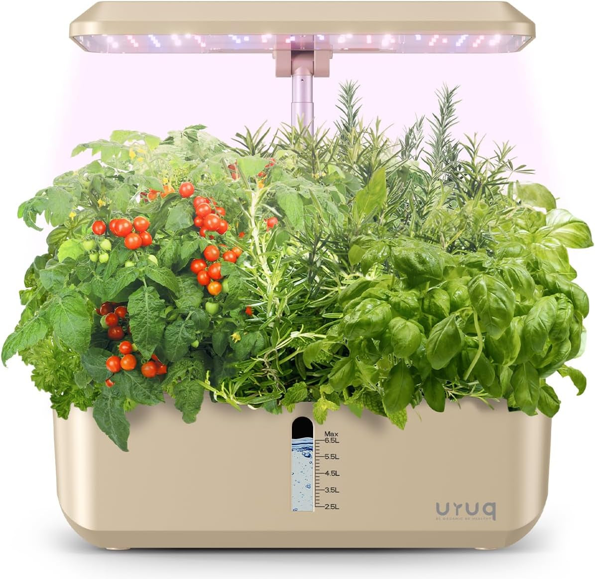 Smart Hydroponics System, 12 Pod Planter, Height Adjustable