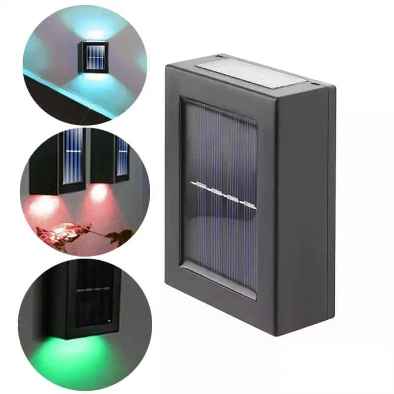 Up and Down Solar Wall Lights for Patio