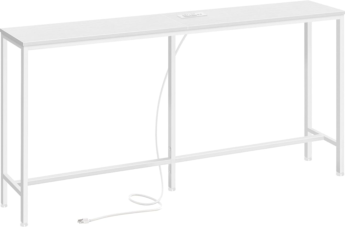 Console Table with Outlet