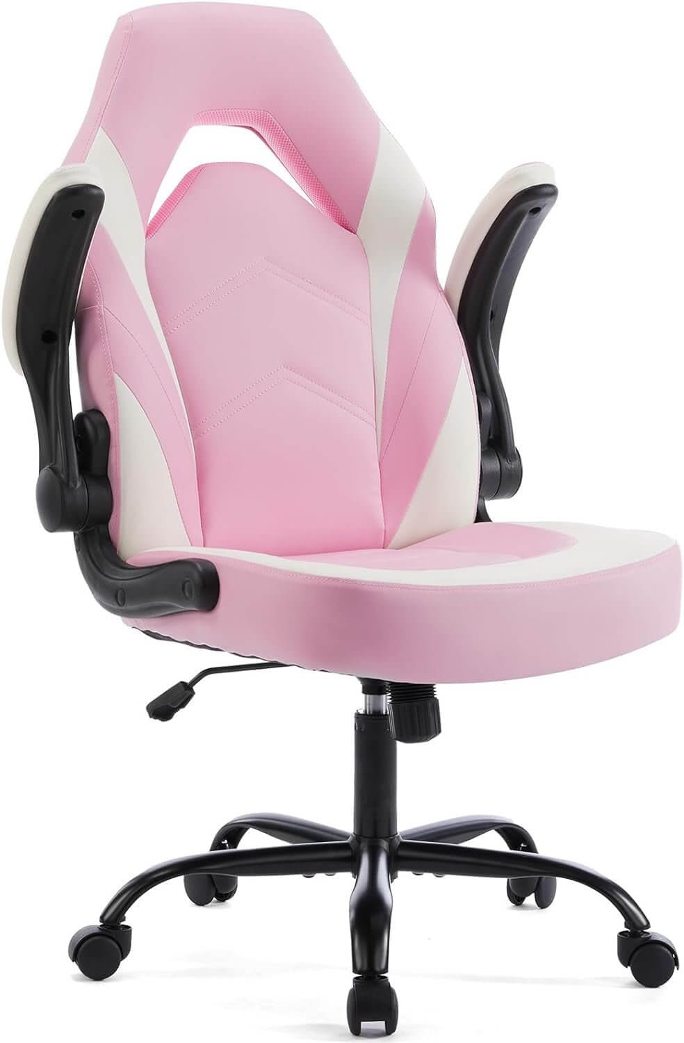 Swivel Desk Chair with Flip - Up Armrests