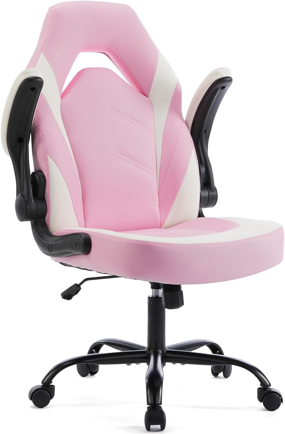 Swivel Desk Chair with Flip-Up Armrests