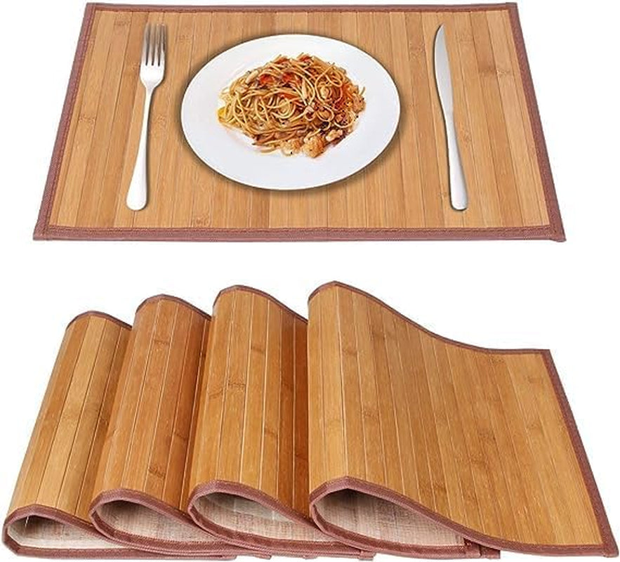 Set of 4 Bamboo Placemats