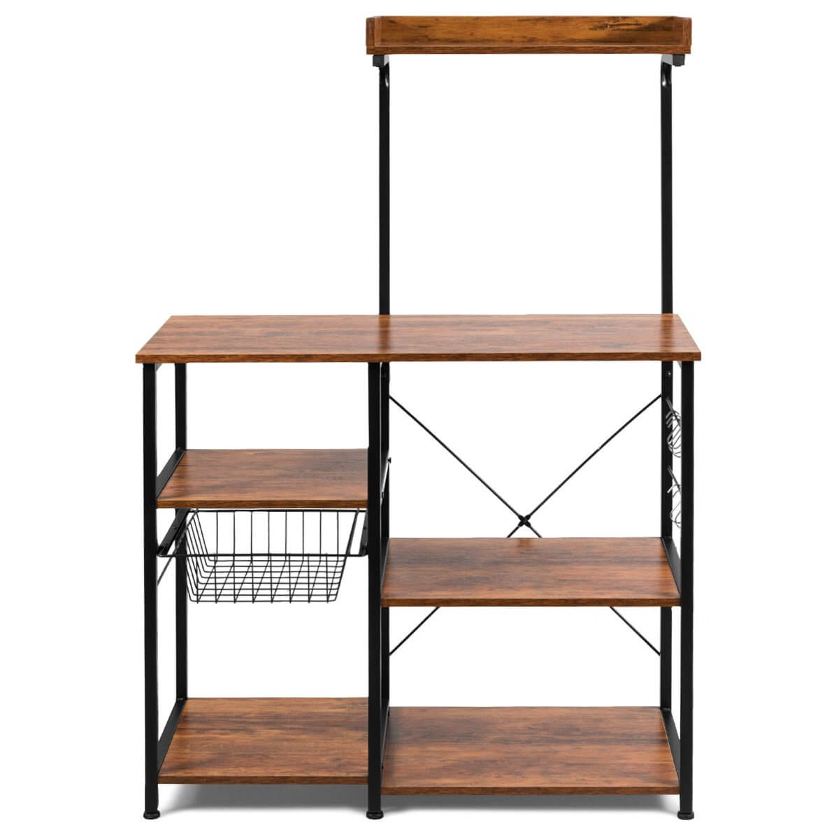 Multi - Functional Kitchen Rack with Microwave Stand