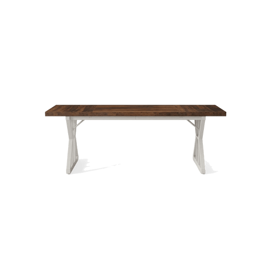 brown and white desk