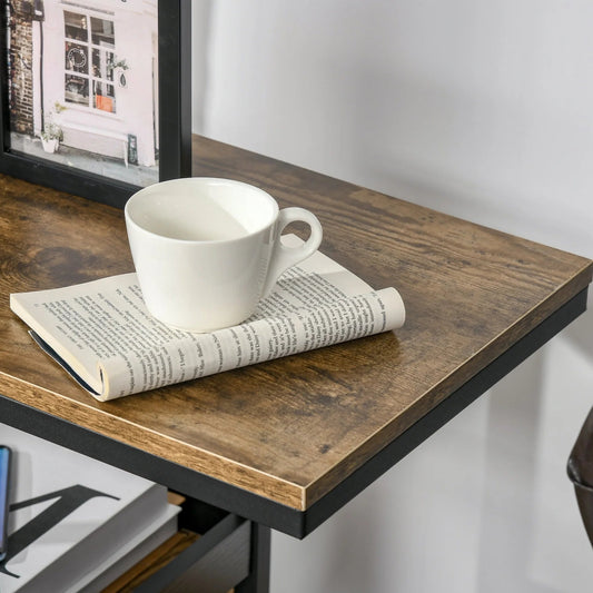 C Shaped End Table metal table