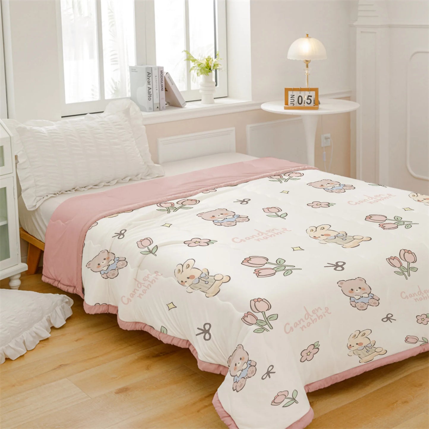 Summer Thin Quilt Comforter Soft Air Conditioning Four-Season Quilt/Duvet/Blanket Bed Duvets 150 Single Bed Quilt