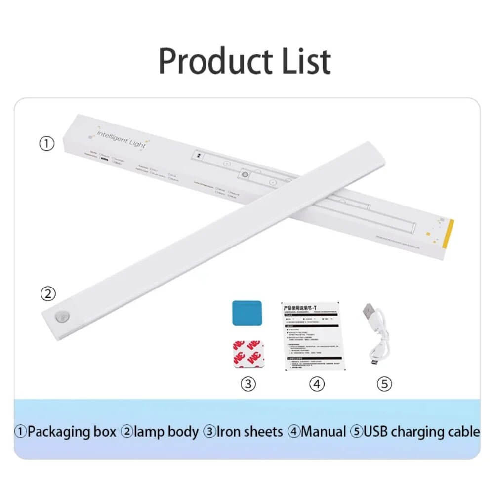 Motion Sensor LED Under Cabinet Light