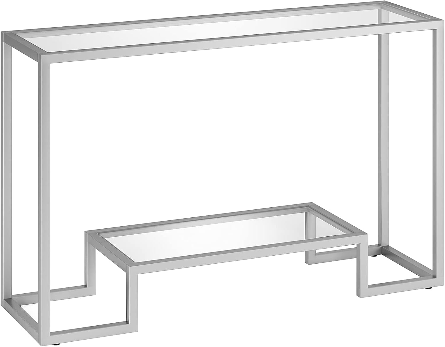 Entryway Table in Satin Nickel