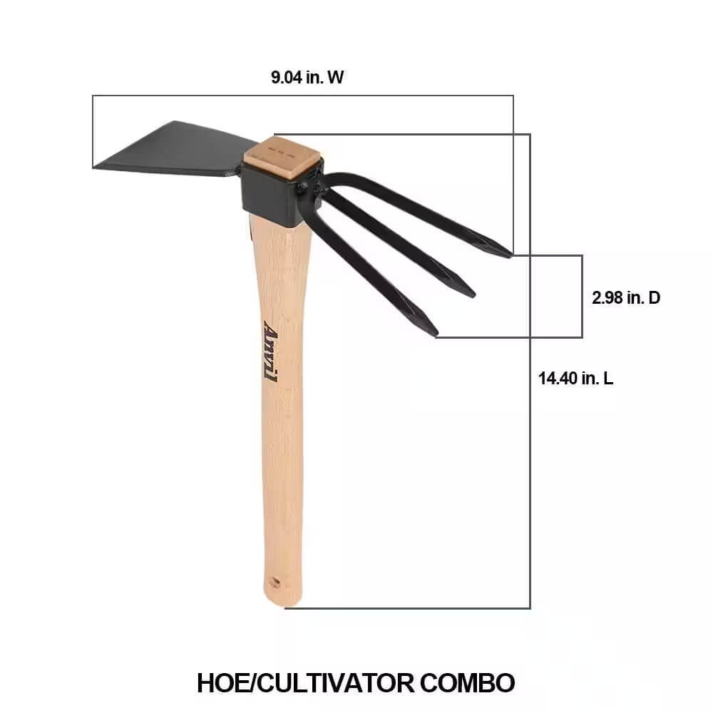 2 - in - 1 Hoe and Cultivator