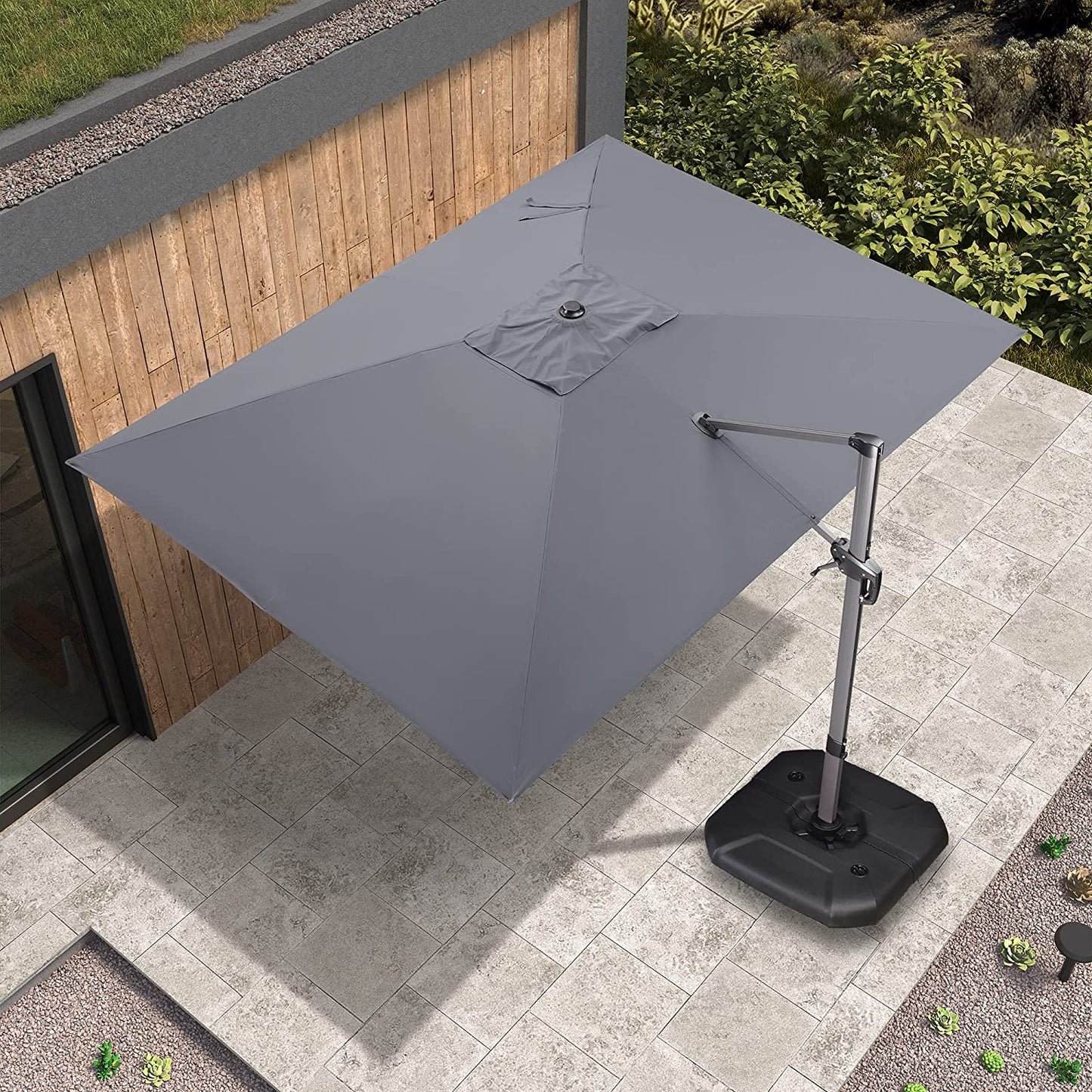 Aluminum Cantilever Umbrella with 360° Rotation