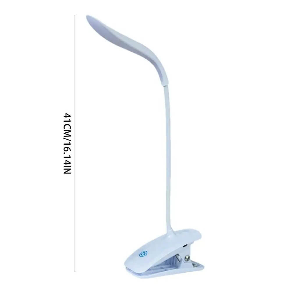 Clip - On LED Desk Lamp with 3 Brightness