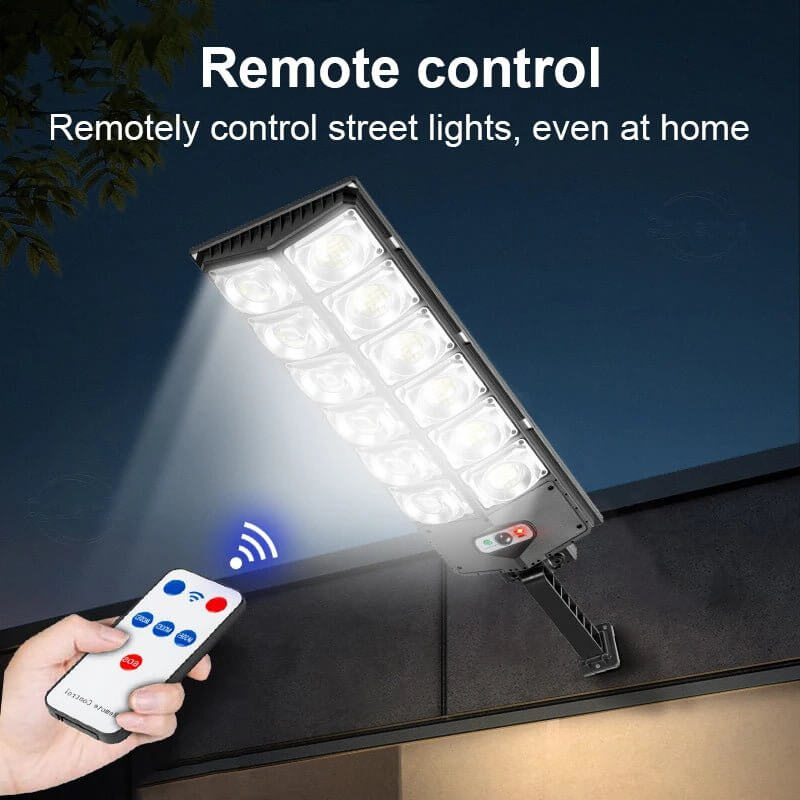 20000LM Solar Powered Motion Sensor Security Light