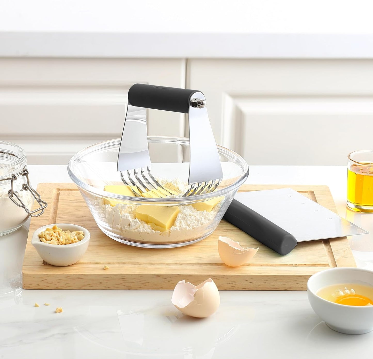 Stainless Steel Dough Blender & Pastry Cutter