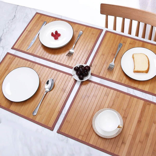 Set of 4 Bamboo Placemats