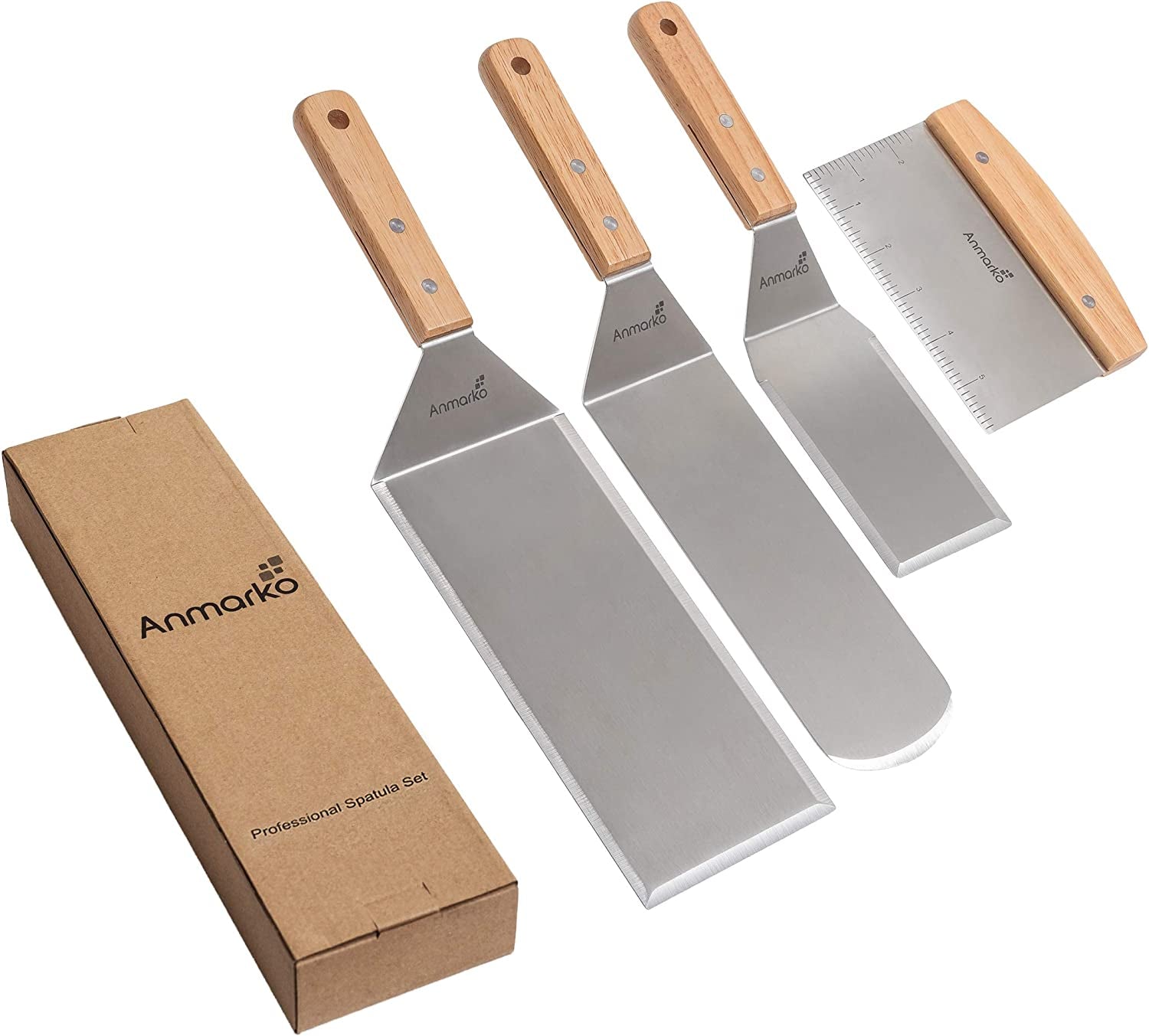 Stainless Steel Spatula Set for Grilling