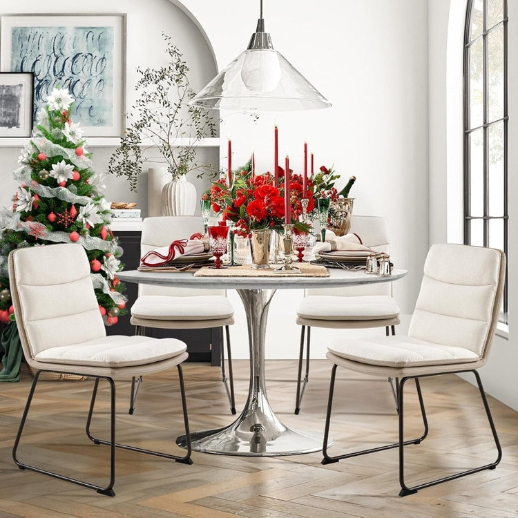 Dining Chairs Dining Set of 4, Waffle Kitchen Design