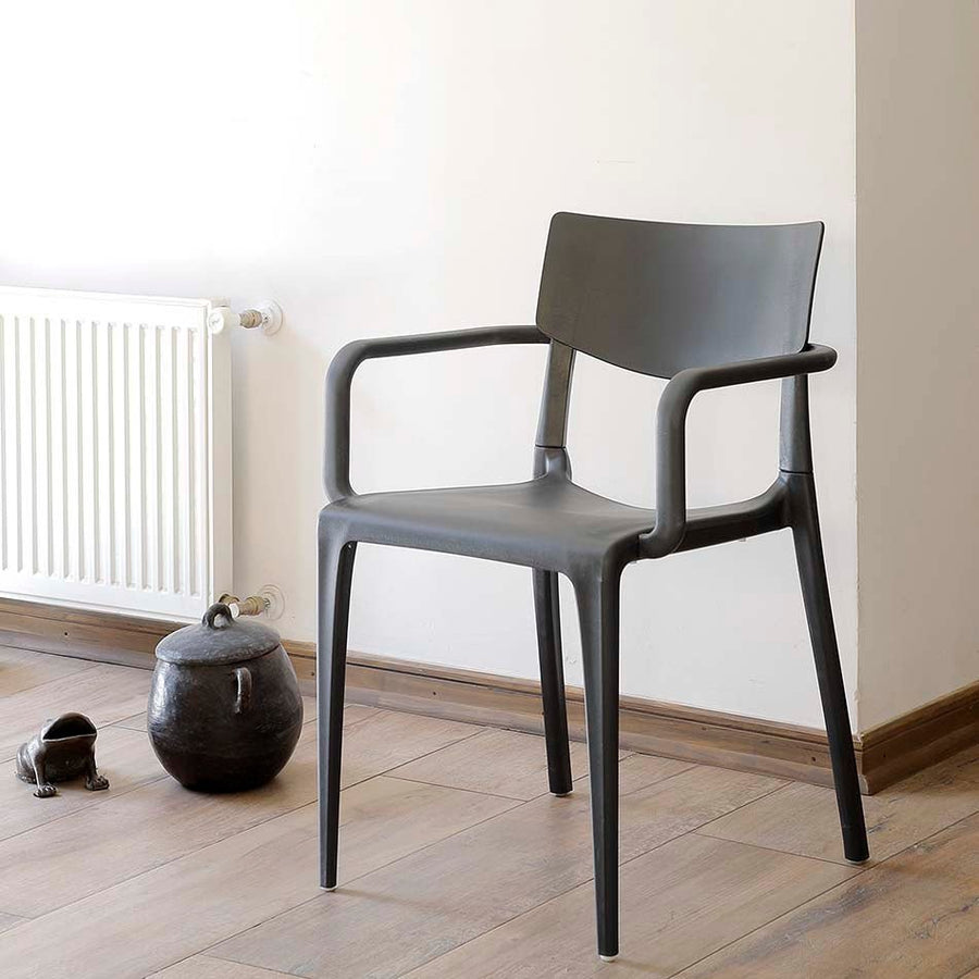 Weatherproof Stackable Patio Dining Chair, Set of 4