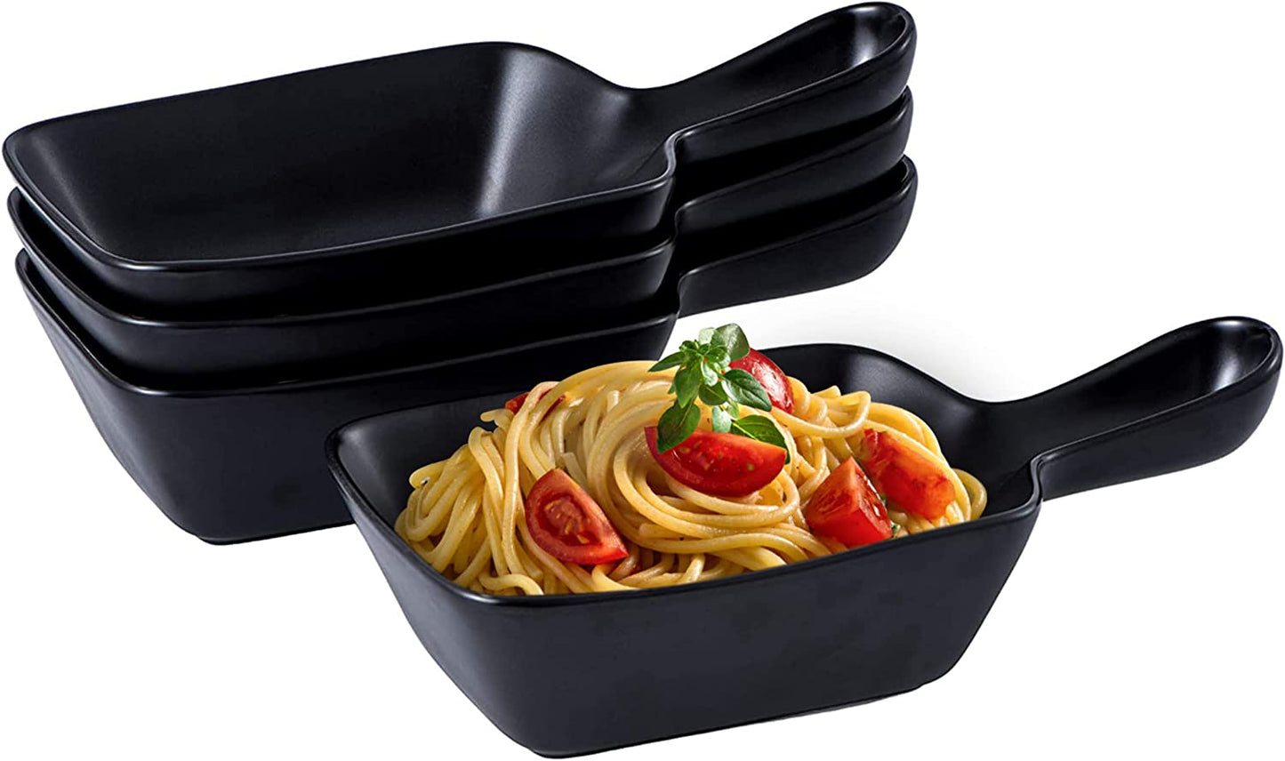 Microwave-Safe French Porcelain Baking Dishes