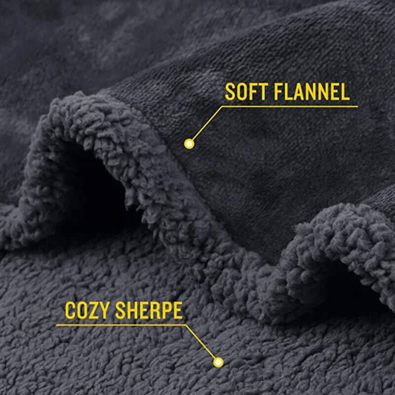 Luxurious Shaggy Throw Blanket (Waterproof)