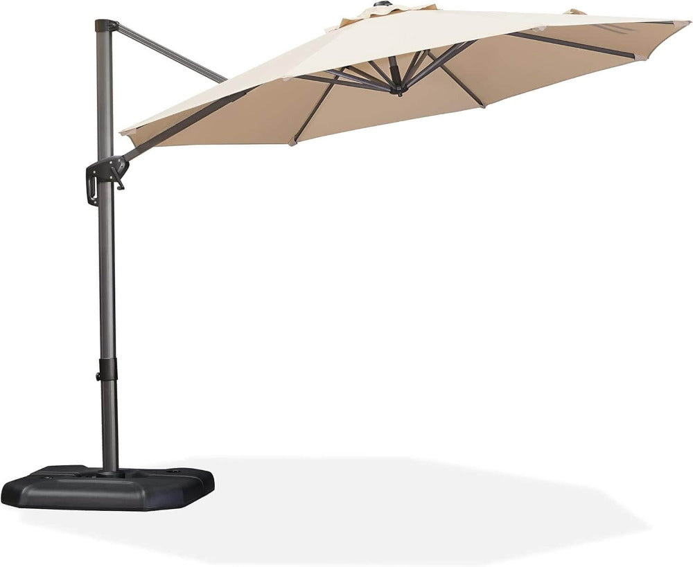 Aluminum Cantilever Umbrella with 360° Rotation