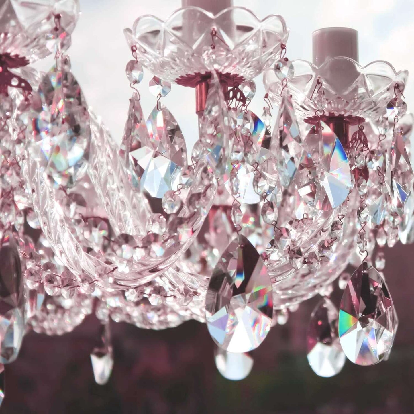 Replacement Crystal Beads for Chandelier