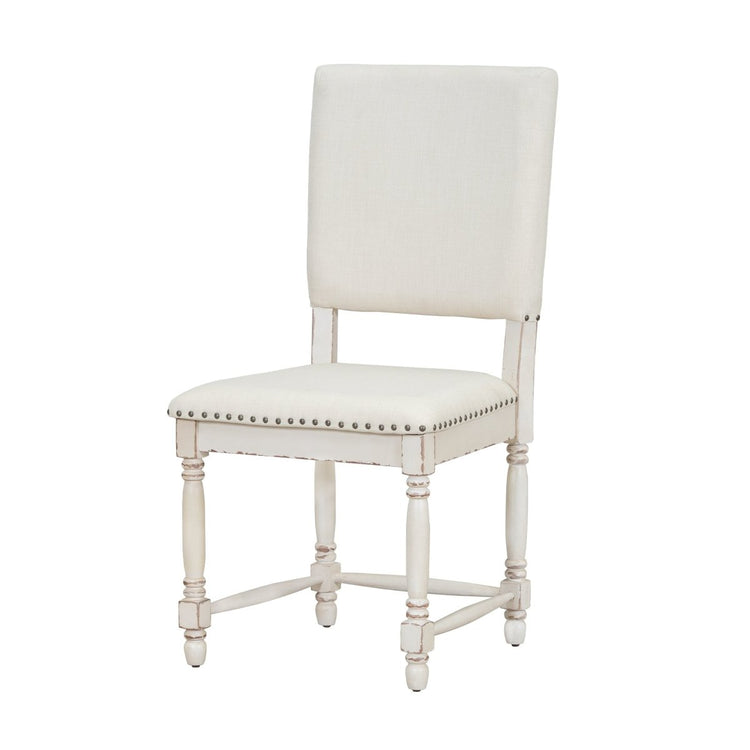 Elegant Dining Chair Vintage 2-Piece Upholstered Dining Chairs with Padded Comfort