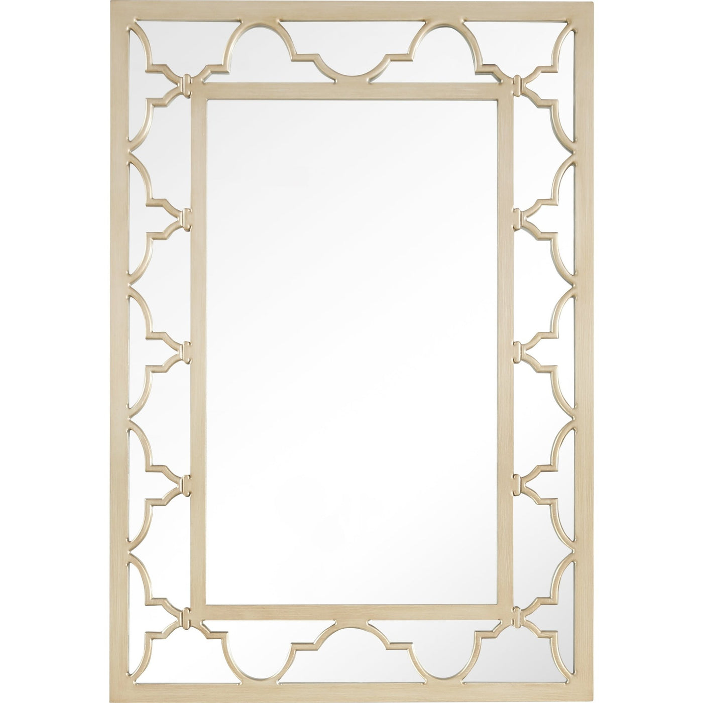 Elegant Mirror With Eye Catching Design Drawers