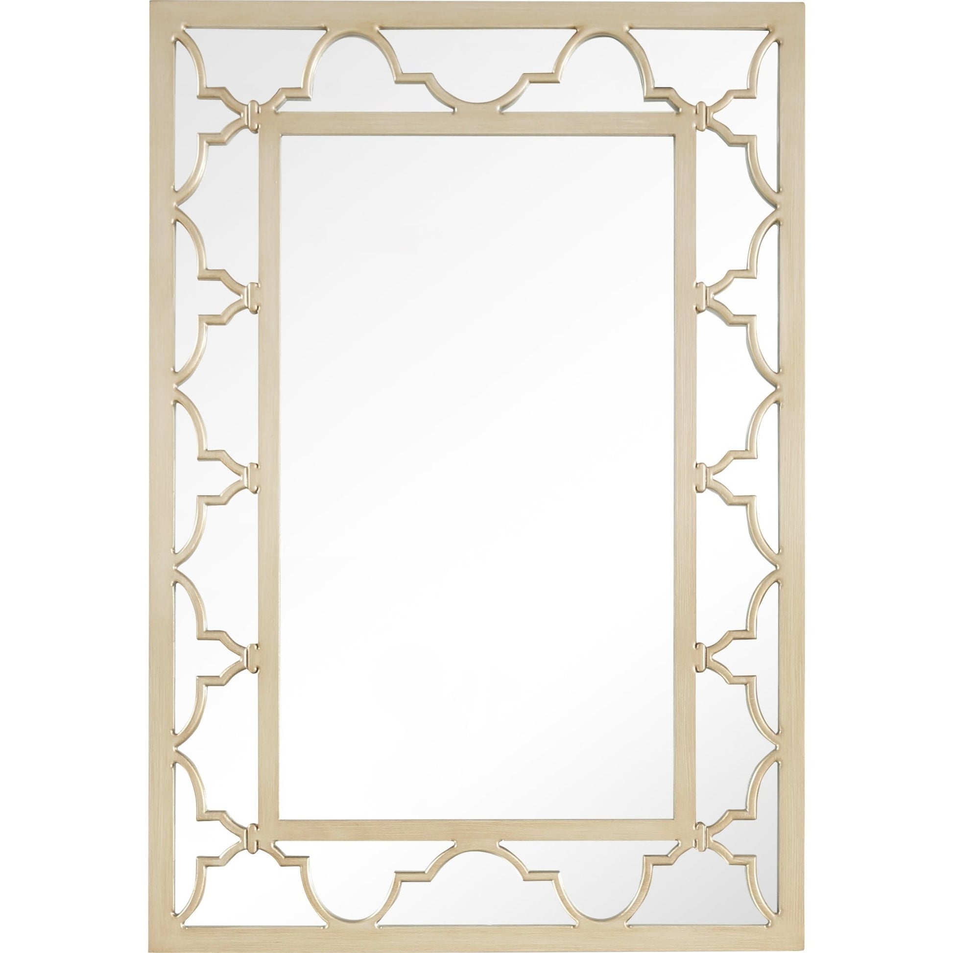Elegant Mirror With Eye Catching Design Drawers