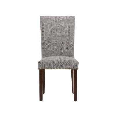 Elegant Traditional Dining Room Chairs Set of 4 Fabric