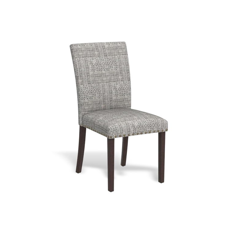Gray patterned elegant-traditional-dining-room-chairs-set-of-4
