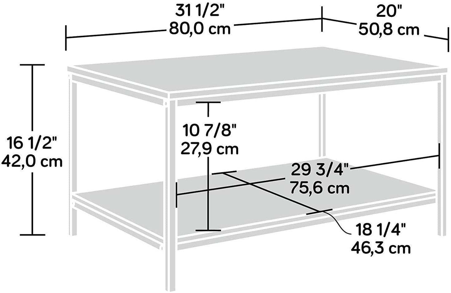 Stylish Charter Oak Coffee Table for Living Room