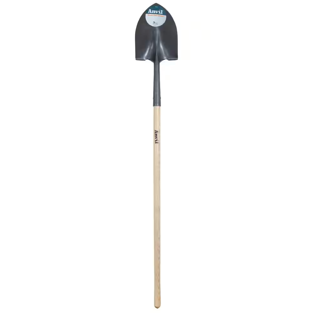 Wood Handle Digging Shovel