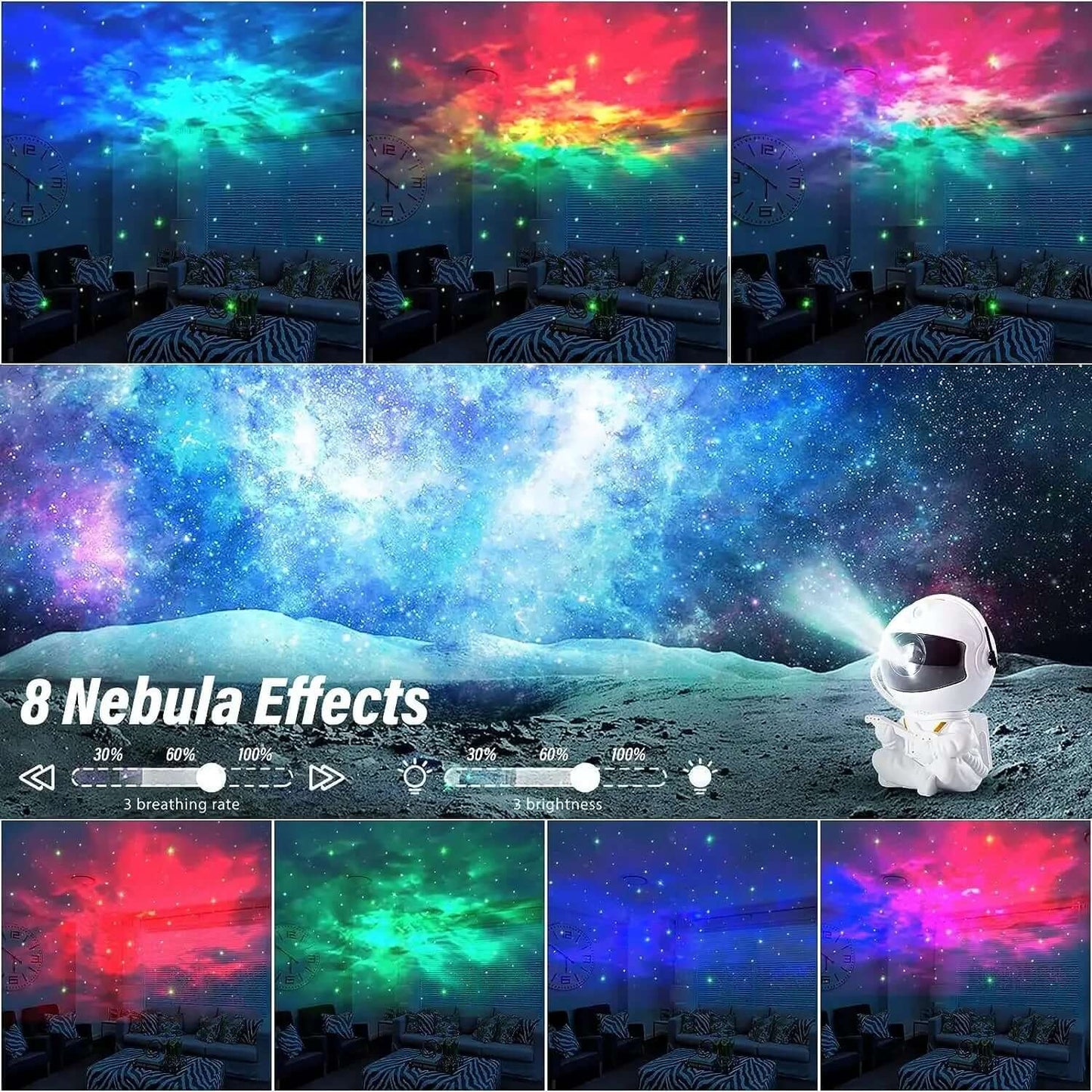 Nebula and Starry Sky Projector for Bedroom